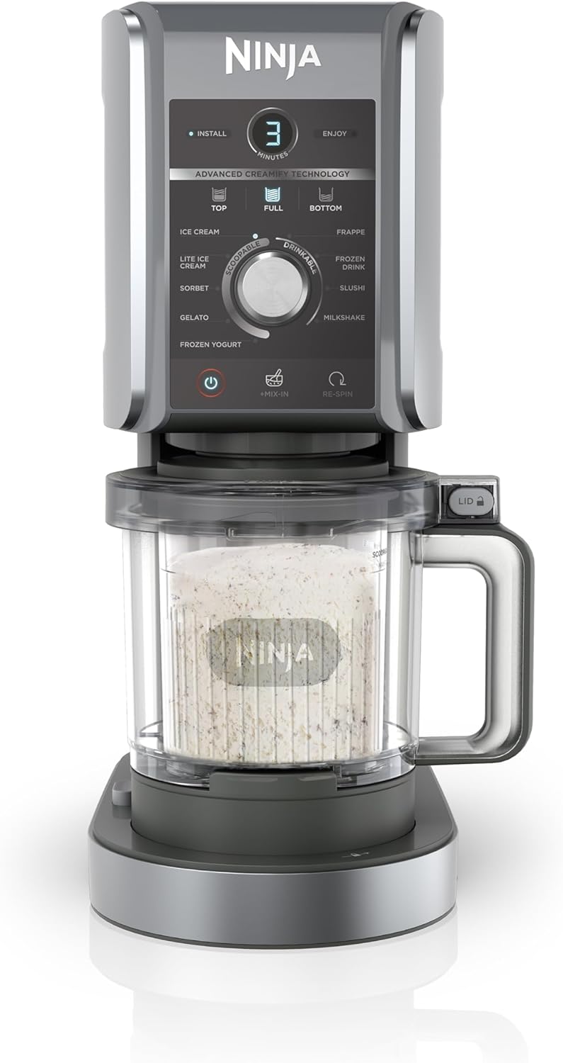 Ninja CREAMi Deluxe Ice Cream Maker
