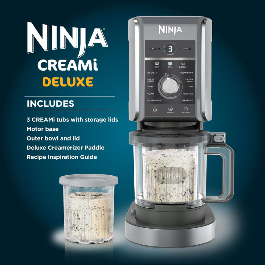 Ninja CREAMi Deluxe Ice Cream Maker