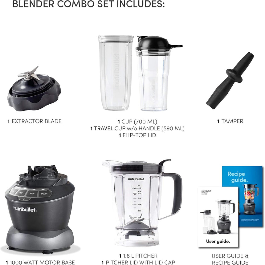 NutriBullet Full Size Blender Combo