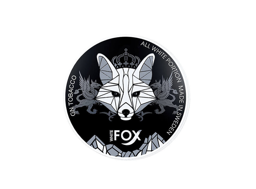 White Fox Tobacco Mint Nicotine Pouches 15 g