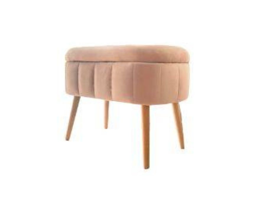 Storage Pouf in Pink