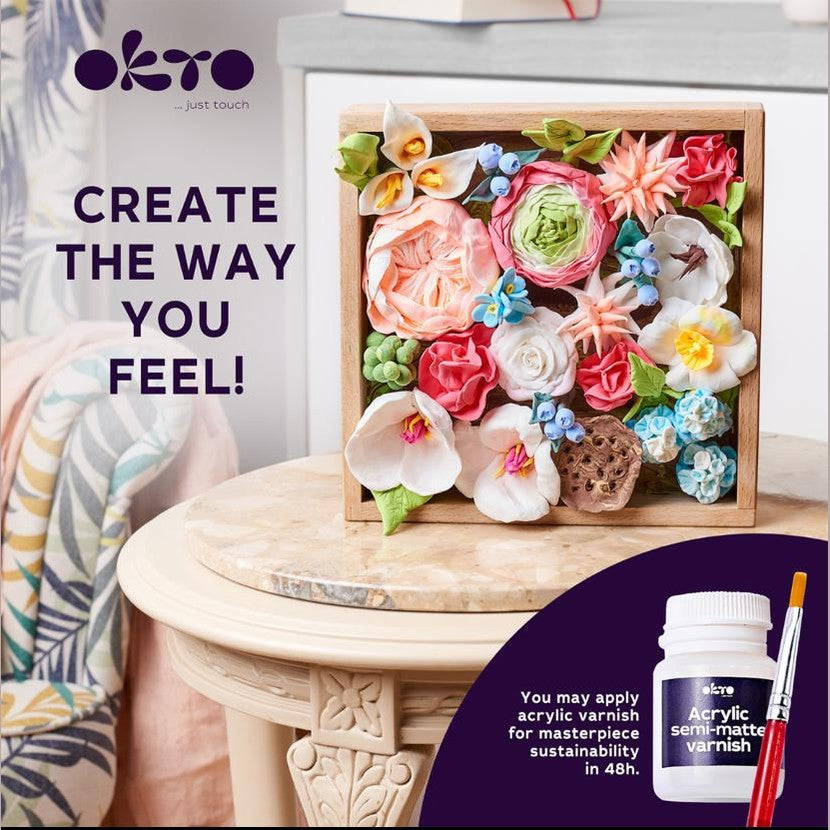 OKTO Wood&Craft DIY Flowers by OKTO