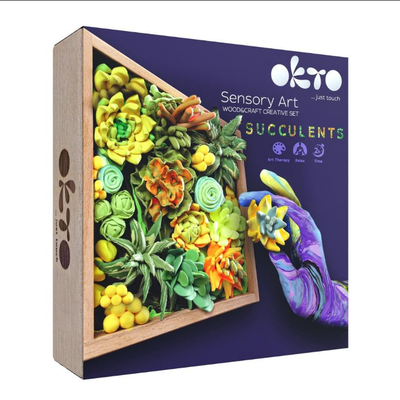 OKTO Wood&Craft DIY Succulents by OKTO