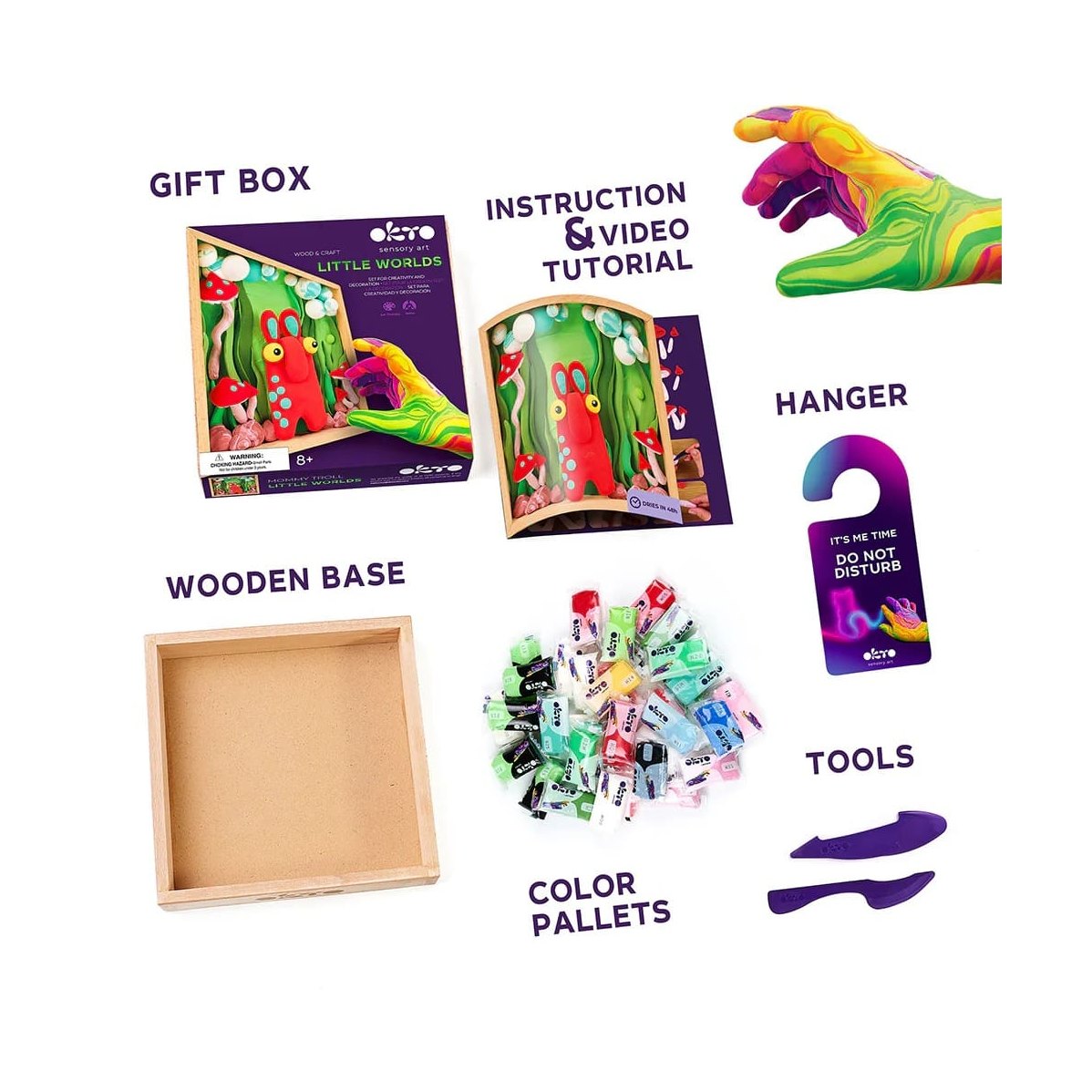 OKTO Wood&Craft Mommy troll by OKTO