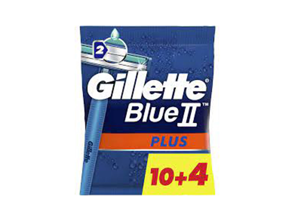 Gillette Blue 2 Plus Disposable Razors 14 Pack