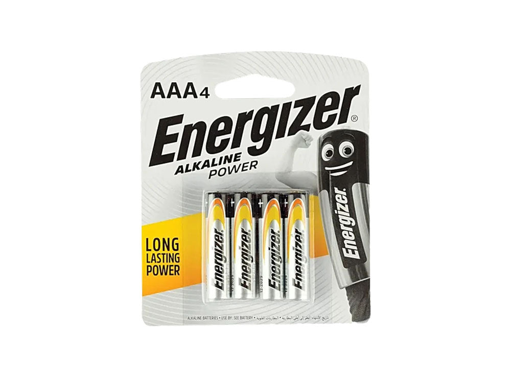 Energizer AAA Batteries 4 Pieces