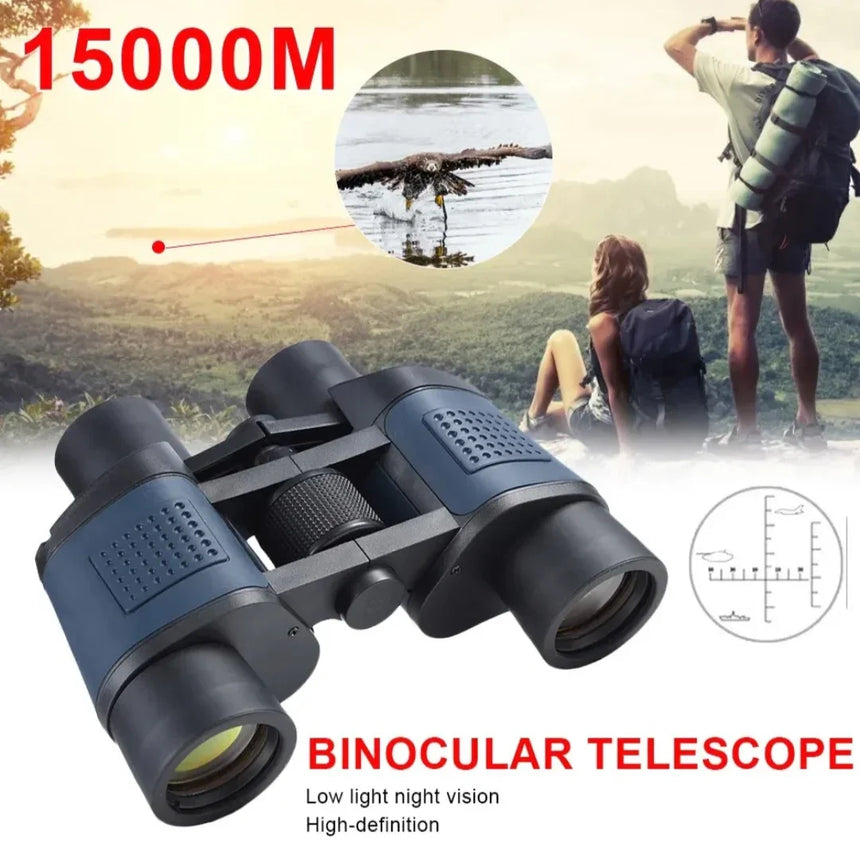 Compact binoculars for hiking and camping