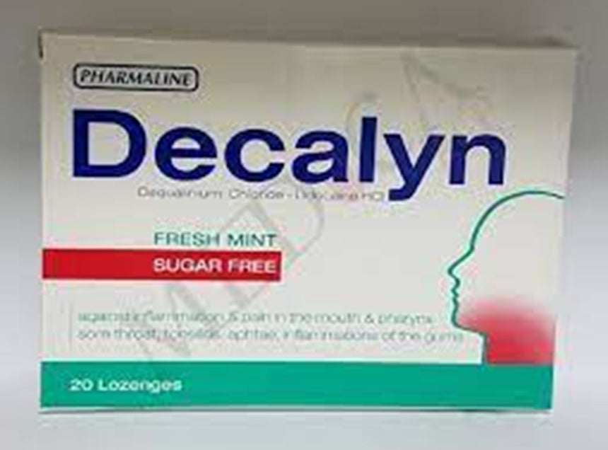 Decalyn Sugar Free Lozenges 20 Pieces