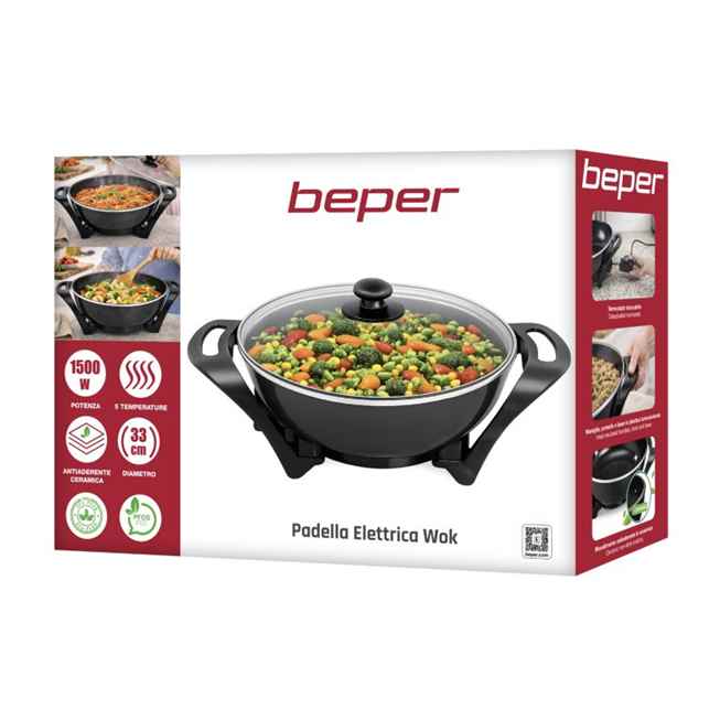 Beper Electric Wok 1500W