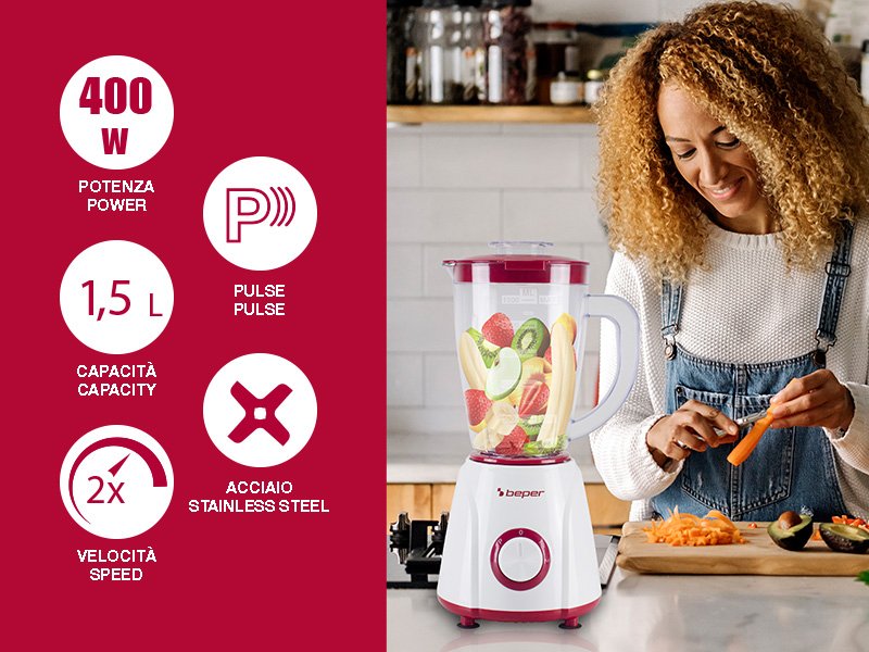 1.5L Plastic Blender 1.5L &  2 Speeds & Pulse Function Blender 1.5L Plastic Blender 1.5L &  2 Speeds & Pulse Function 1.5L Plastic Blender 1.5L &  2 Speeds & Pulse Function Beper