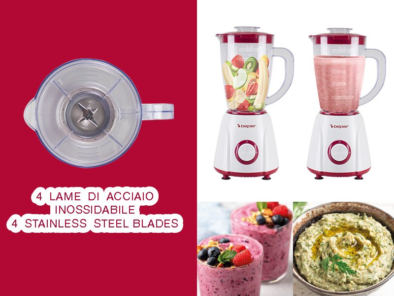 1.5L Plastic Blender 1.5L &  2 Speeds & Pulse Function Blender 1.5L Plastic Blender 1.5L &  2 Speeds & Pulse Function 1.5L Plastic Blender 1.5L &  2 Speeds & Pulse Function Beper
