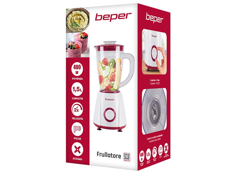 1.5L Plastic Blender 1.5L &  2 Speeds & Pulse Function Blender 1.5L Plastic Blender 1.5L &  2 Speeds & Pulse Function 1.5L Plastic Blender 1.5L &  2 Speeds & Pulse Function Beper