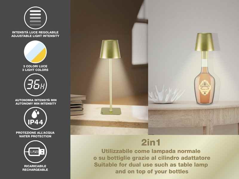 Beper Rechargeable Table Lamp Christmas Edition