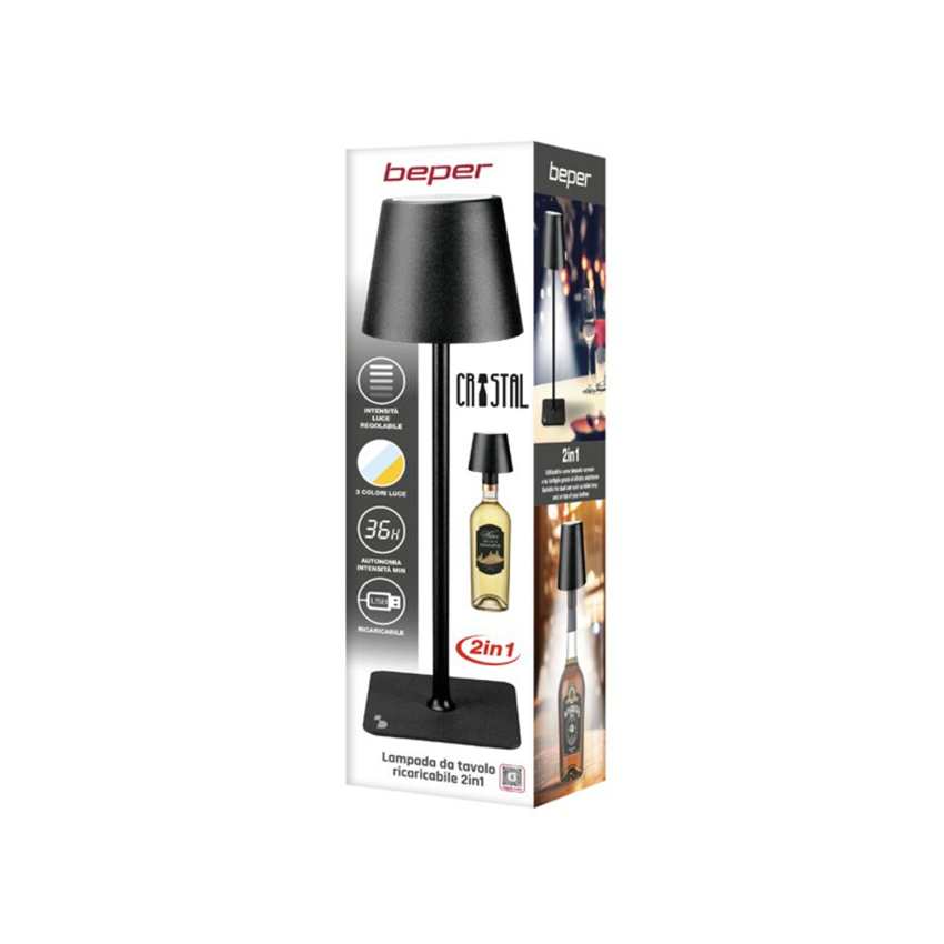 Beper Rechargeable Table Lamp Cristal