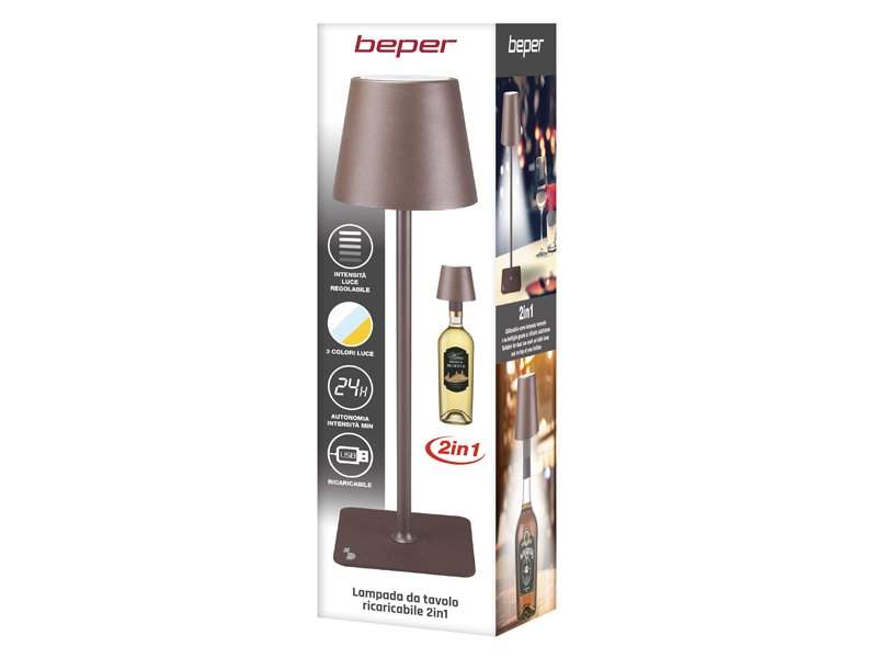 Beper Rechargeable Table Lamp