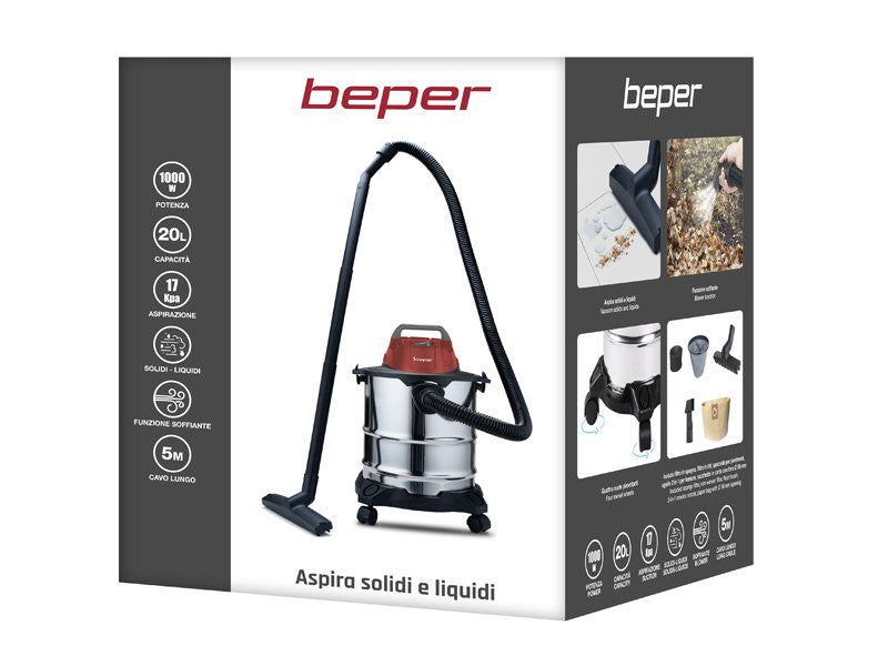 Wet And Dry Vacuum Cleaner Capacity Of 20L, 1000W Vacuum Cleaner Wet And Dry Vacuum Cleaner Capacity Of 20L, 1000W Wet And Dry Vacuum Cleaner Capacity Of 20L, 1000W Beper
