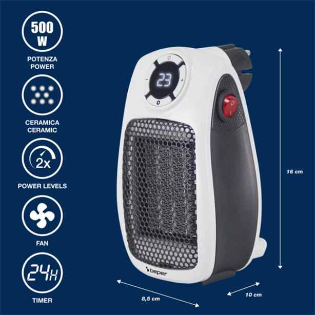 Beper Mini Ceramic Fan Heater