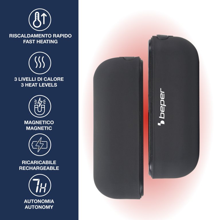 Magnetic Rechargeable Hand Warmer Heaters Magnetic Rechargeable Hand Warmer Magnetic Rechargeable Hand Warmer Beper