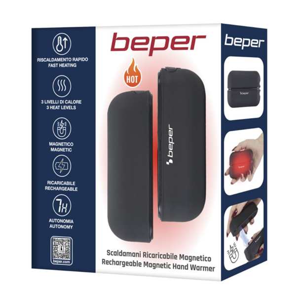 Beper Magnetic Rechargeable Hand Warmer