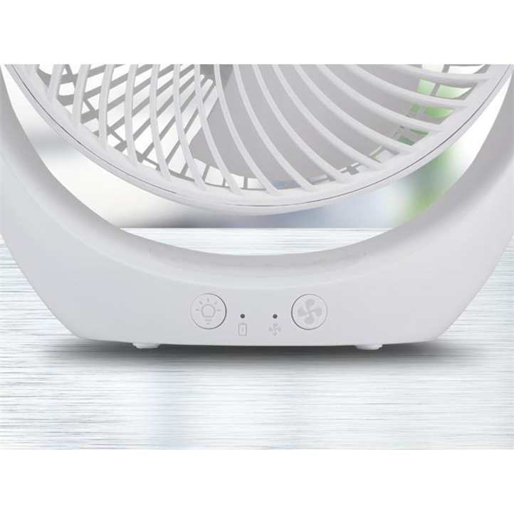 Beper Portable Fan Rechargeable LED Light 3 Speeds