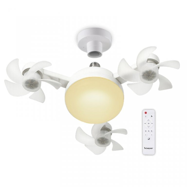 Beper 2-In-1 Ceiling Fan With Remote Control