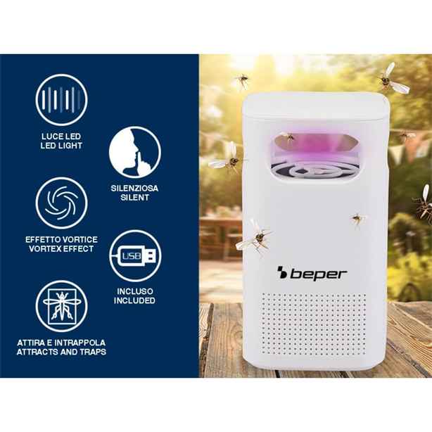 Beper LED Mosquito Killer With Fan
