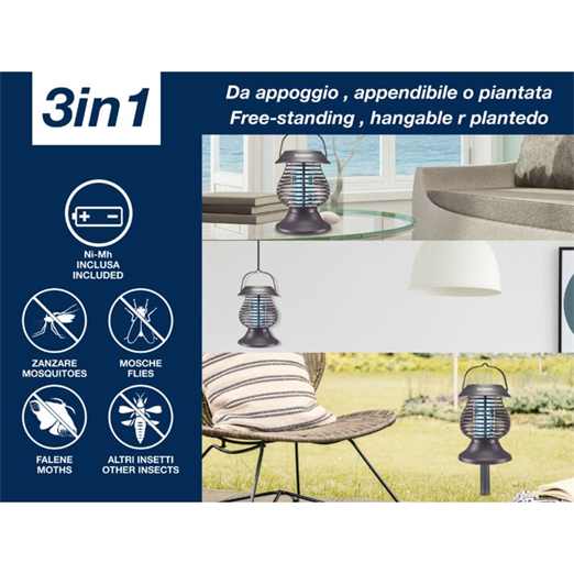 Beper Bug Zapper And Solar Lamp