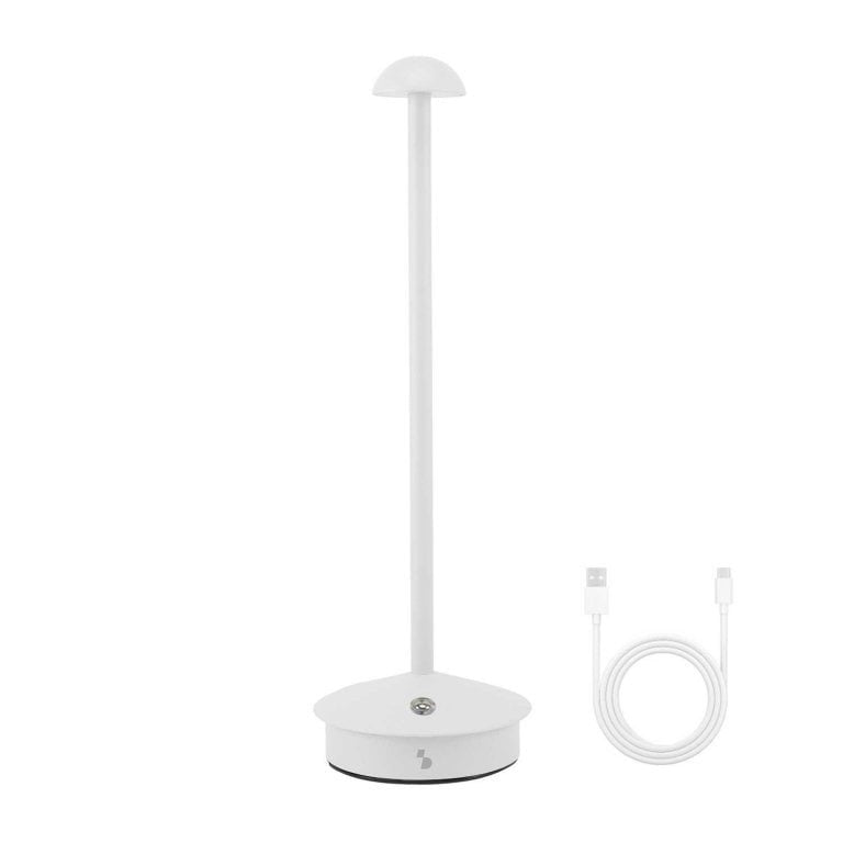 Beper Rechargeable Table Lamp Slim White