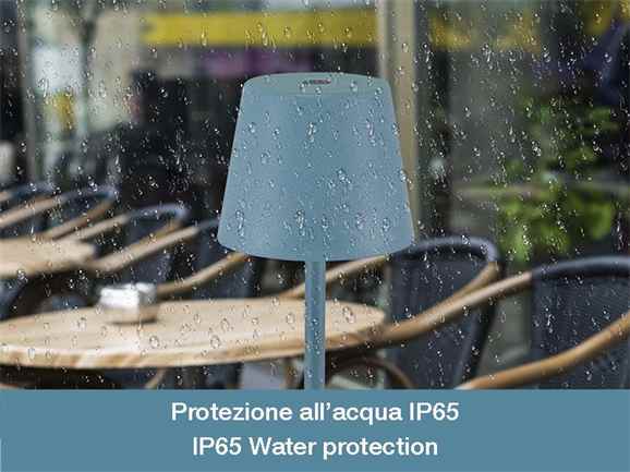 Beper Rechargeable Table Lamp Mid Blue