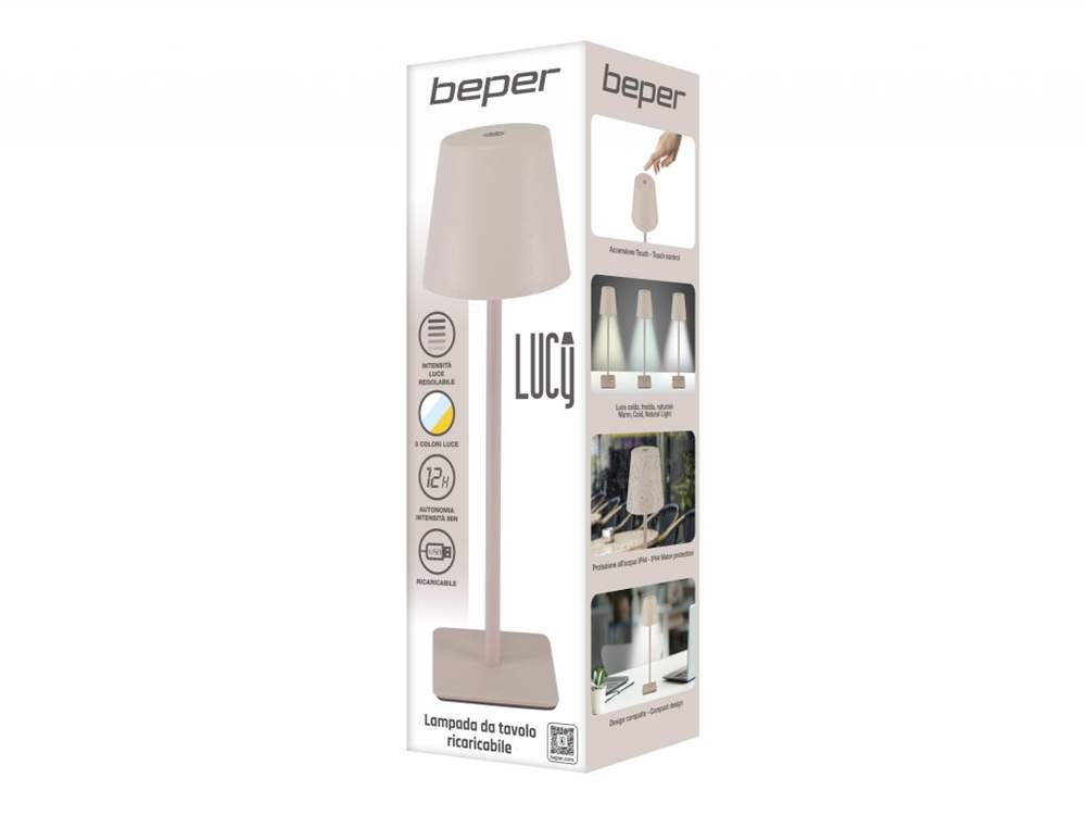 Beper Rechargeable Table Lamp