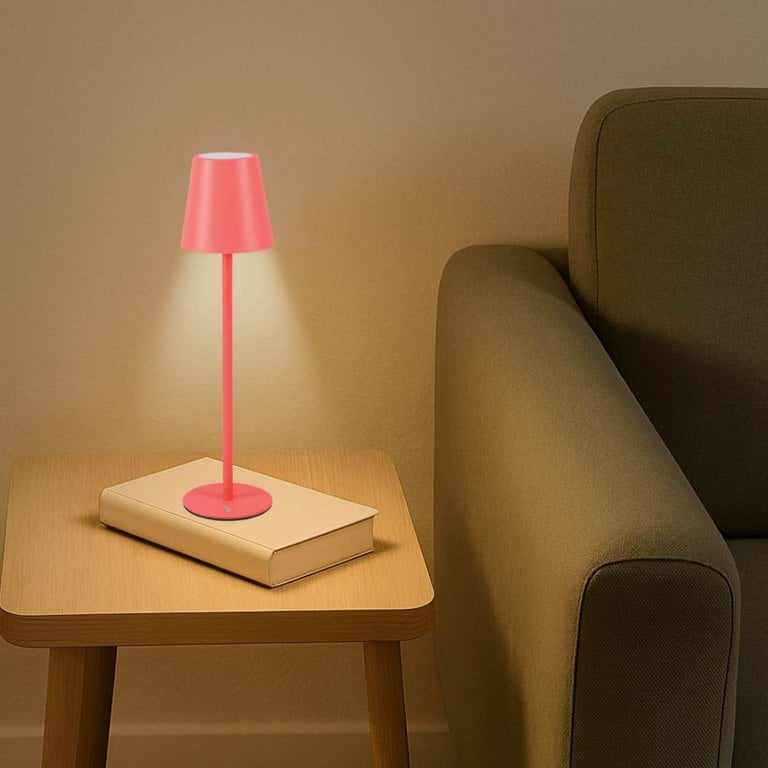 Beper Rechargeable Table Lamp Aura Coral