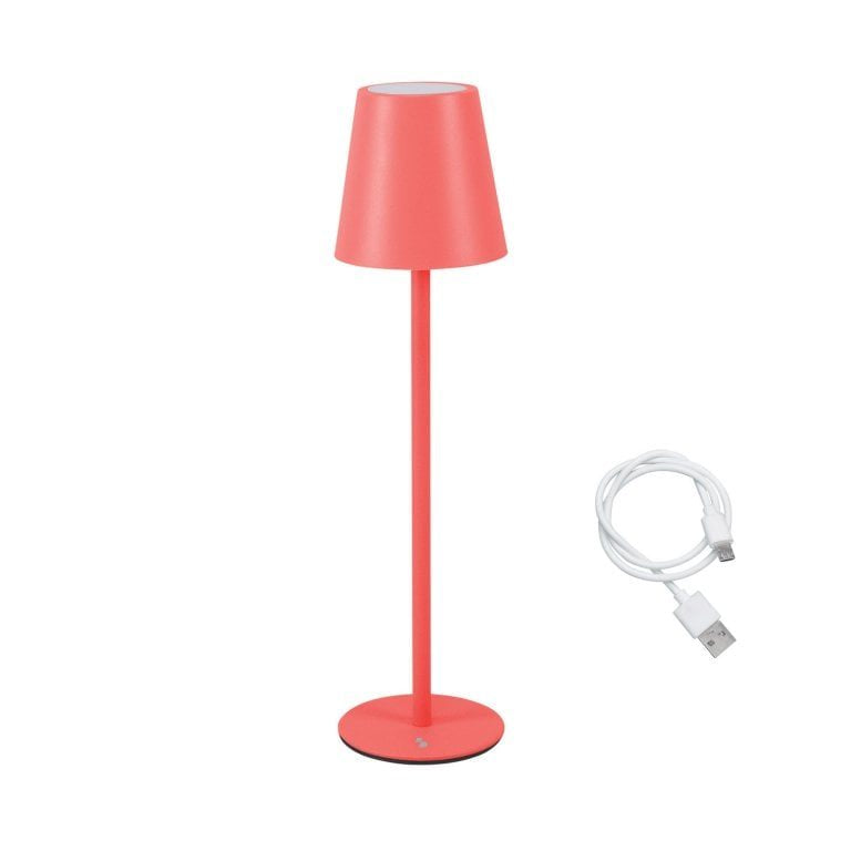 Beper Rechargeable Table Lamp Aura Coral