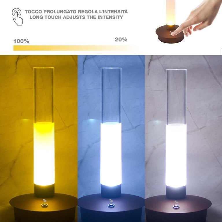 Beper Rechargeable Table Lamp Flora Copper