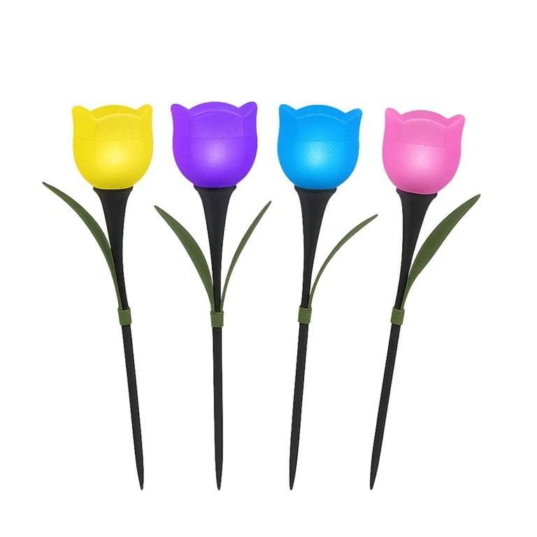 Beper Solar Lights Tulipano Set Of 4