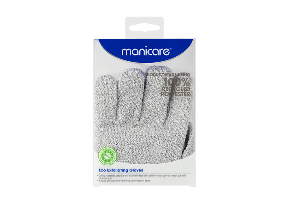 Manicare Eco Exfoliating Gloves Gray