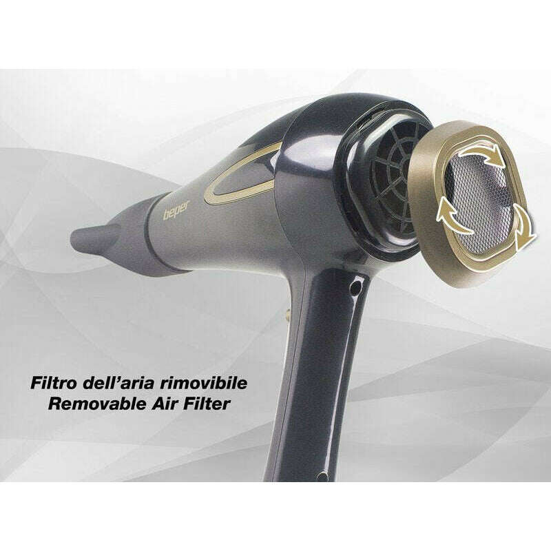 Hair dryer with professional 2200W AC motor Hair Dryers Hair dryer with professional 2200W AC motor Hair dryer with professional 2200W AC motor Beper
