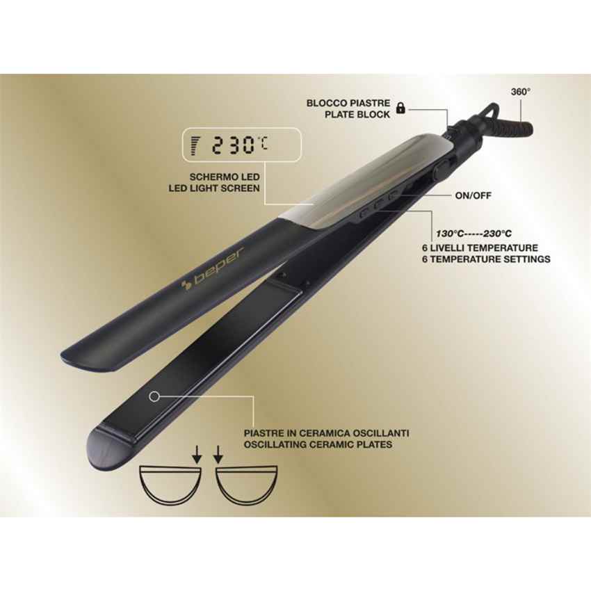 Beper Ceramic Hair Straightener