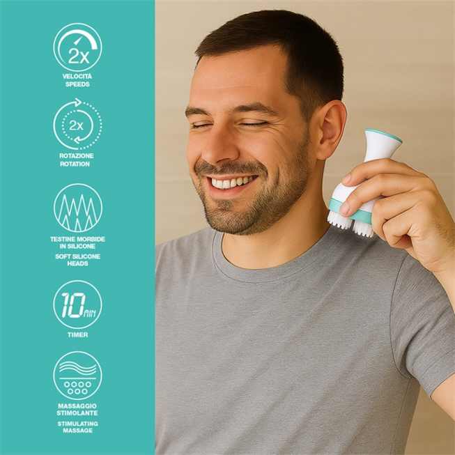 Beper Rechargeable Head And Body Massager