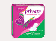 Private Extra Thin Regular Sanitary Pads 10 Pieces