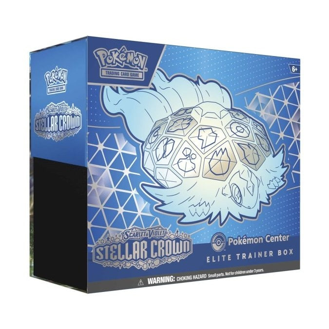 Pokémon TCG Scarlet & Violet Stellar Crown Elite Trainer Box Pokemon Center by The Pokémon Company