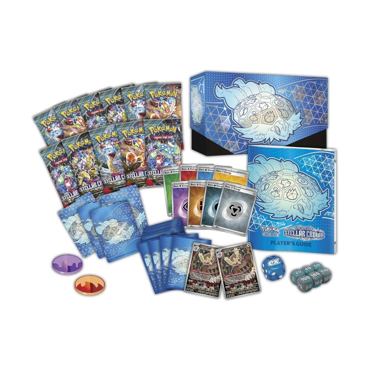 Pokémon TCG Scarlet & Violet Stellar Crown Elite Trainer Box Pokemon Center by The Pokémon Company