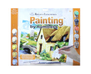 Cottage by the River Painting by Numbers