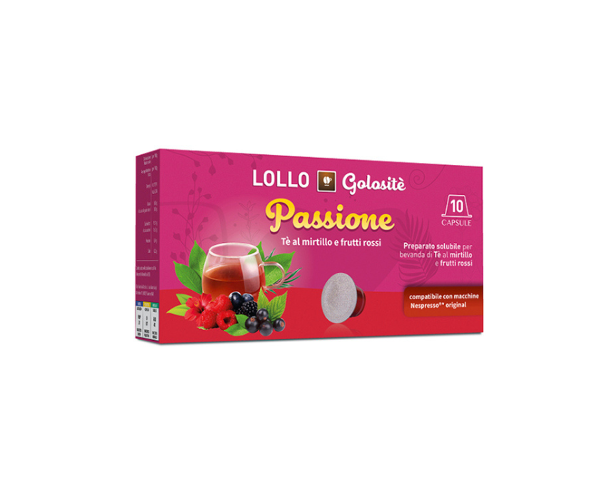 Blueberry Red Fruit Tea Capsules Box of 10