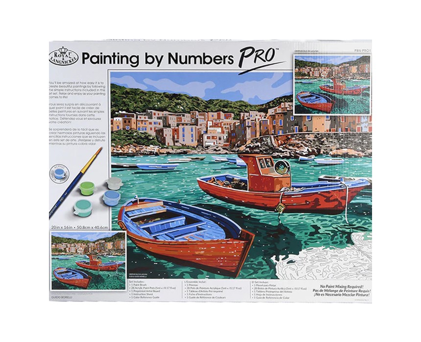 Painting by Numbers Kit Crepuscolo In Laguna