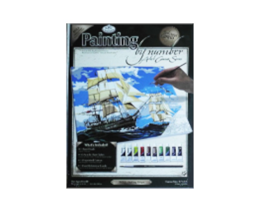 Ships Painting by Numbers