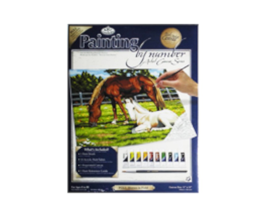 Horses Painting by Numbers