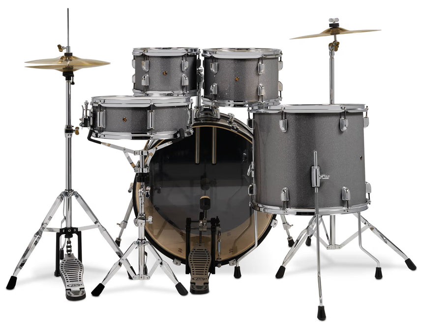 PDP CENTERstage 5-Piece Complete Drum Kit 22", Silver Sparkle