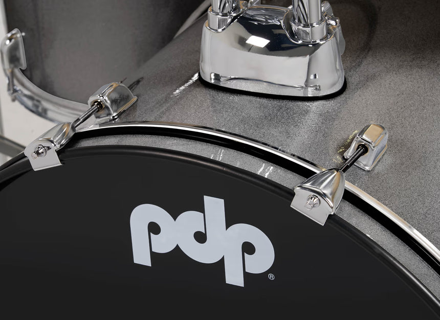 PDP CENTERstage 5-Piece Complete Drum Kit 22", Silver Sparkle