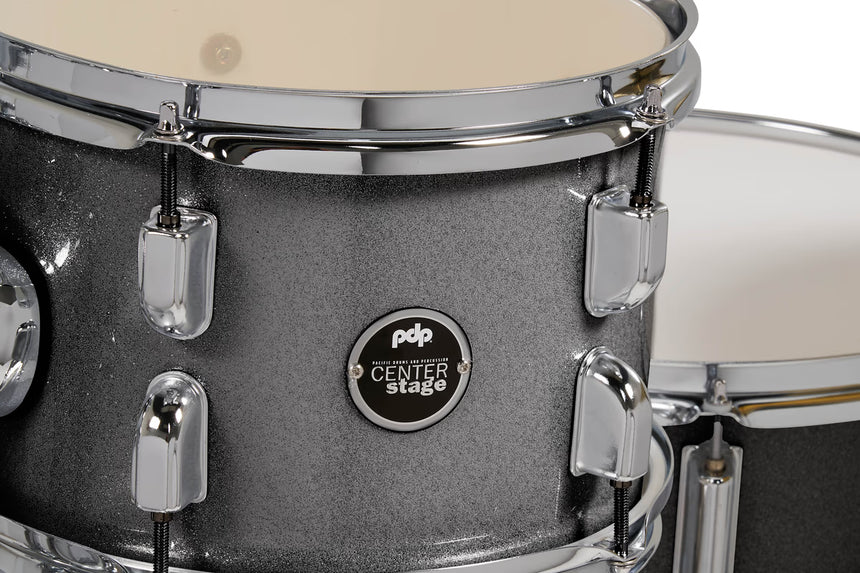 PDP CENTERstage 5-Piece Complete Drum Kit 22", Silver Sparkle