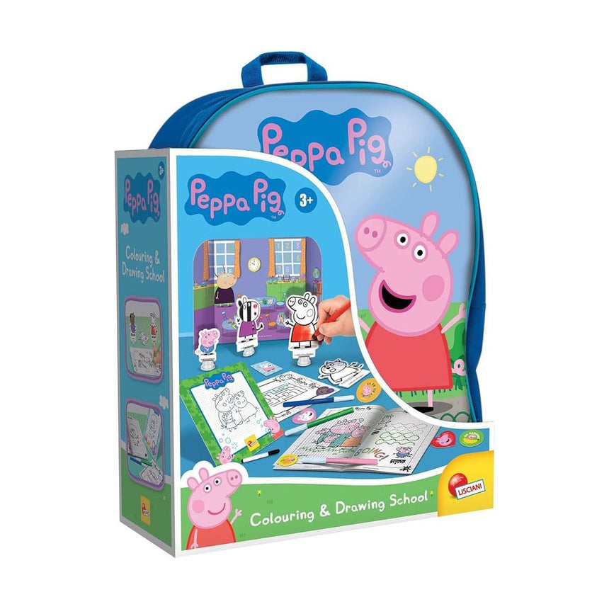 PEPPA PIG COLOURING & DRAWING SCHOOL by Lisciani